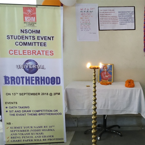 Universal Brotherhood Day NSHM Knowledge Campus