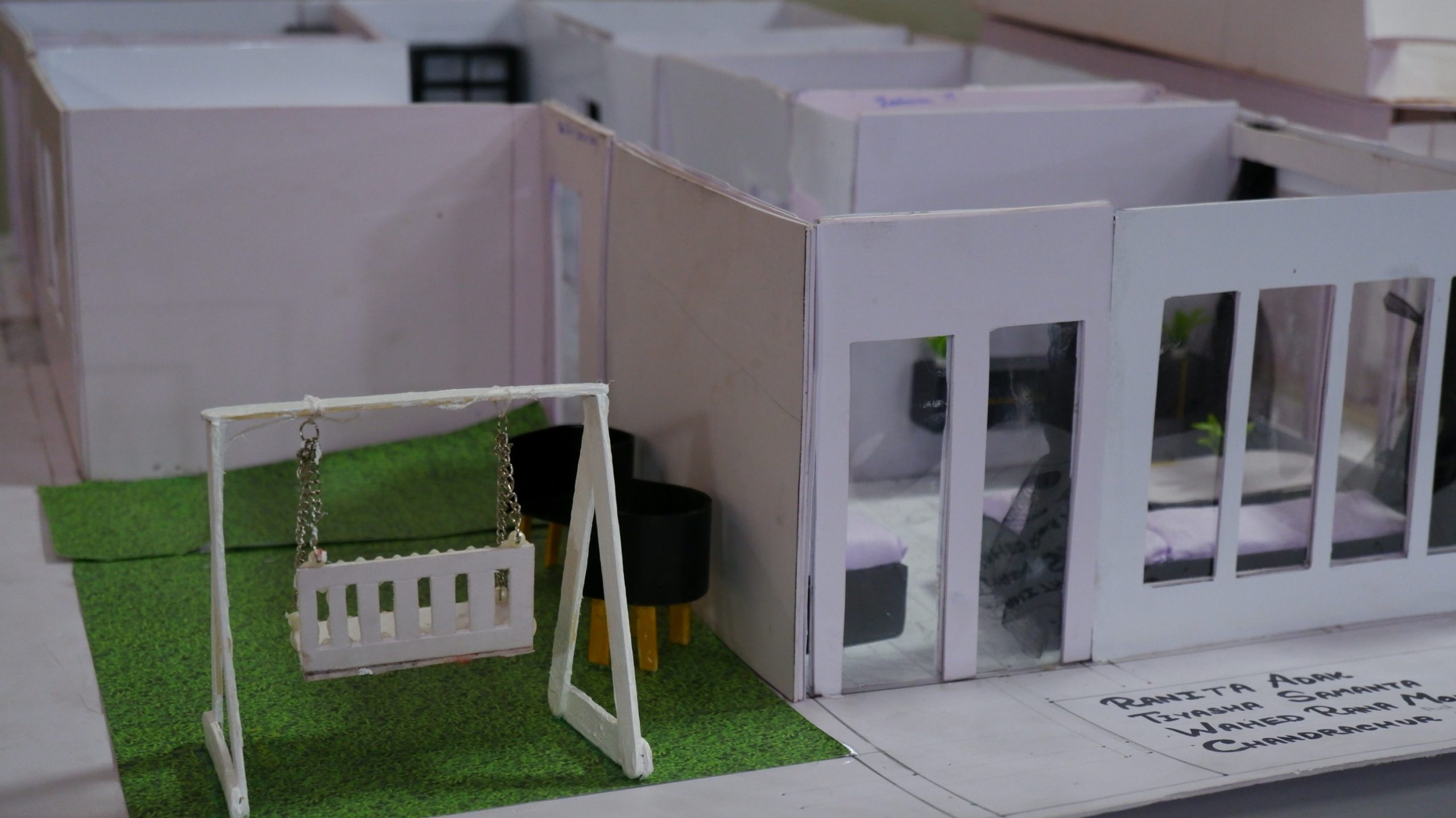 Creating masterpieces from blueprints! Our interior students bring their VECTRA projects to life