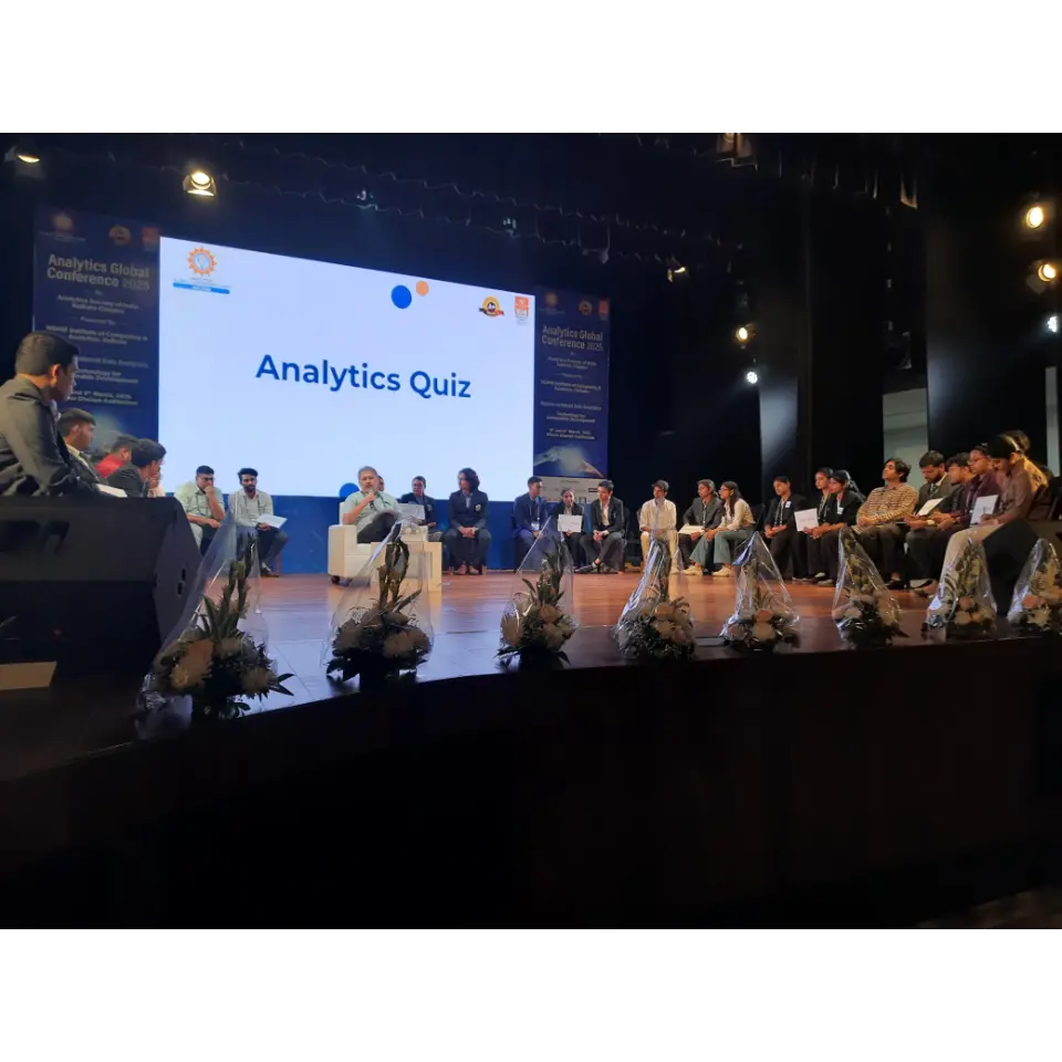 Our analytics quiz was a resounding success, with all students participating and giving their best!