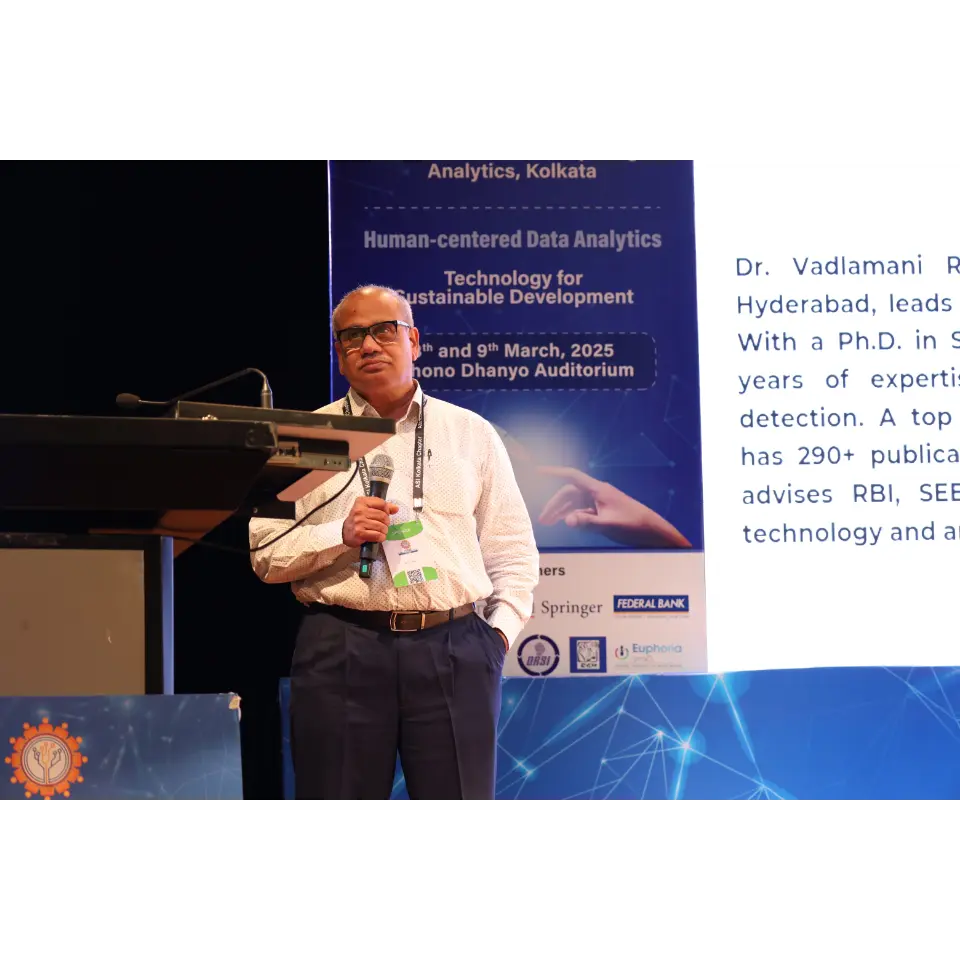 Inspiring innovation and growth! Prof. V Ravi’s keynote address was a highlight of the event, offering valuable perspectives on the future of industry and academia!