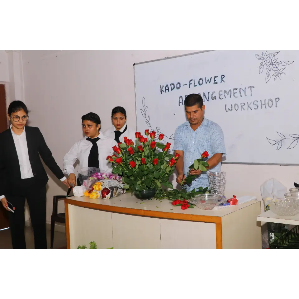 Kado flower arrangement workshop