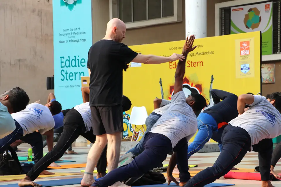 Yoga Masterclass on health and spiritualism by international Yoga Mentor, Eddie Stern