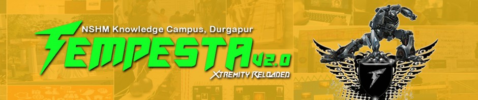‘Tempesta’ – Techfest @NSHM, Durgapur is Back!