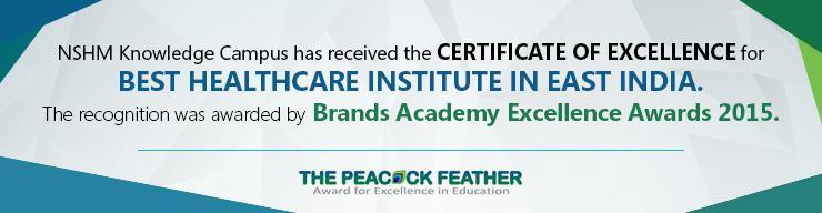 NSHM awarded Certificate of Excellence in Healthcare Education!
