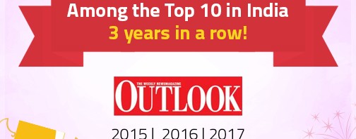 NSHM Consistently Among The Top 10 Hotel Management Institutes in India