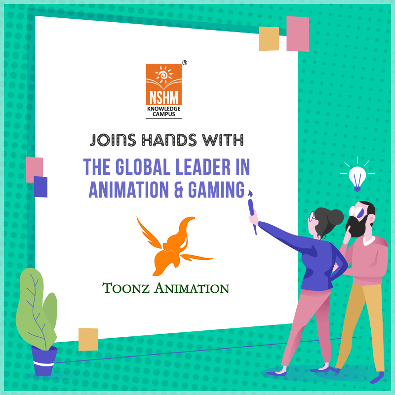 NSHM School of Design collaborates with Toonz Animation India