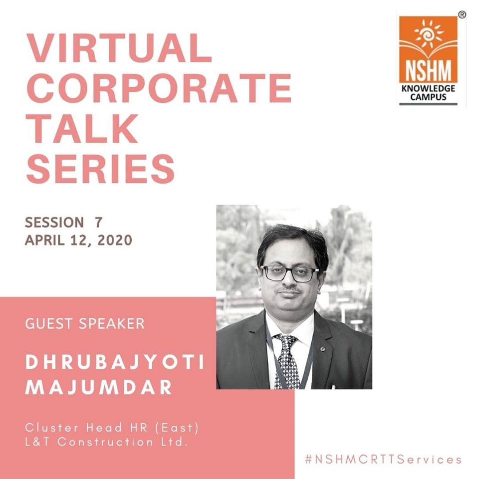 Virtual Corporate Talk Series : Guest Speaker – Dhrubajita Mujumdar
