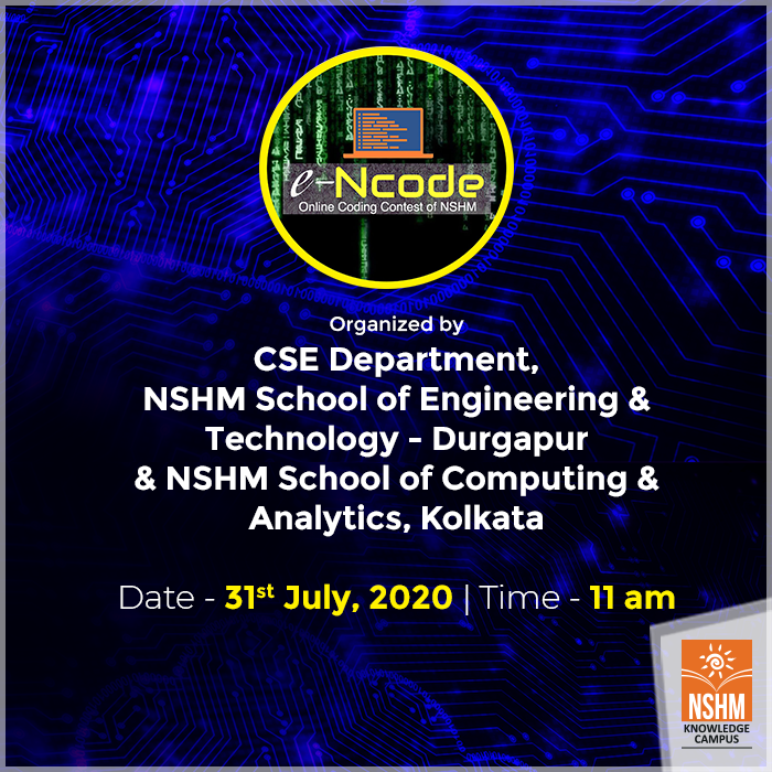 e-NCode – The Coding Competition