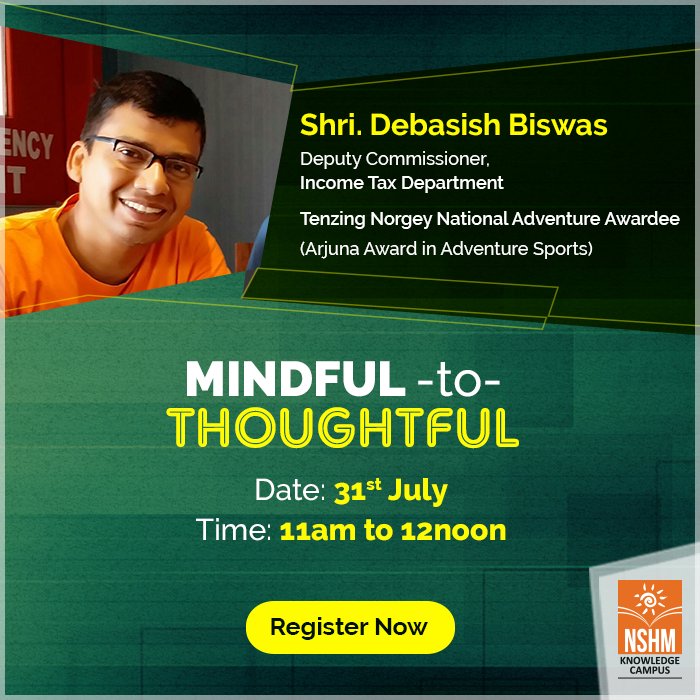 Webinar on MINDFUL-to-THOUGHTFUL by Shri Debasish Biswas