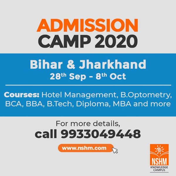 Admission Camp 2020 – Bihar & Jharkhand