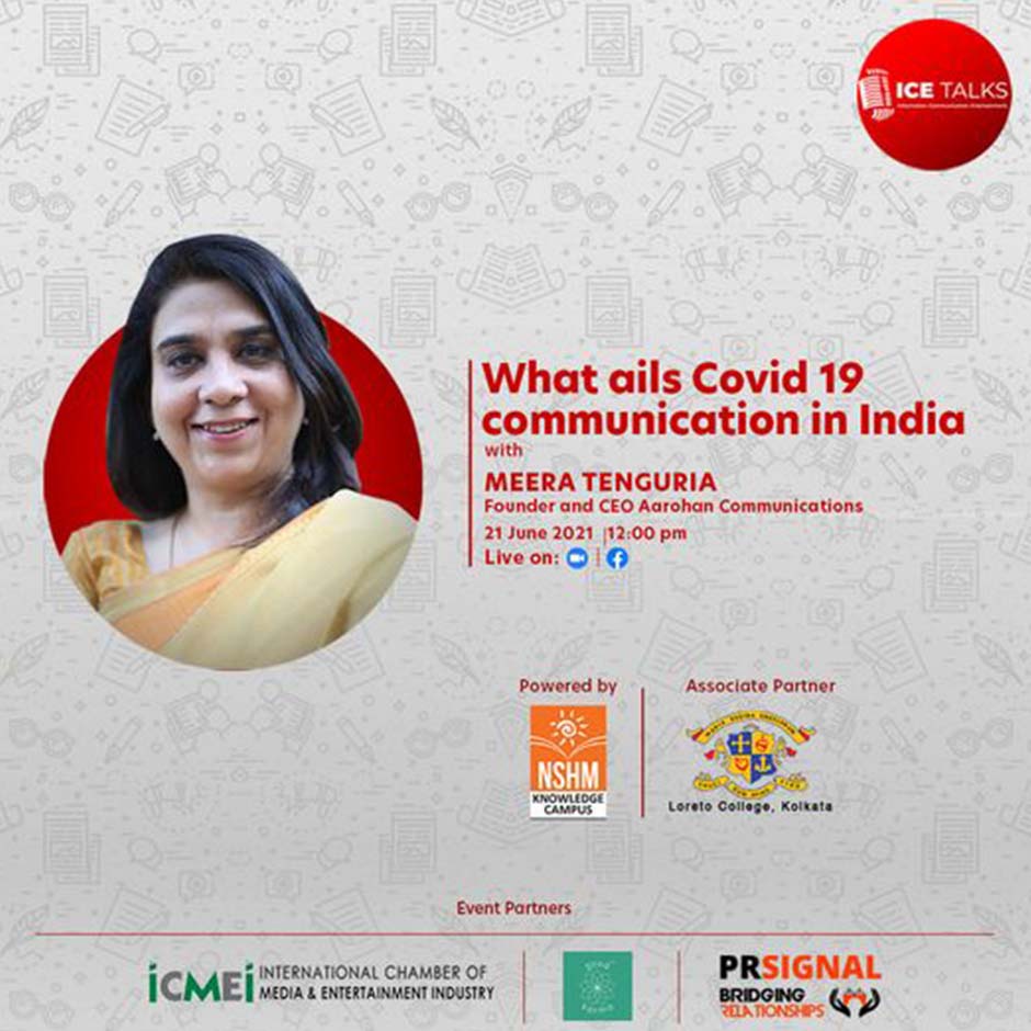 What ails COVID-19 communication in india with Meera Tenguria