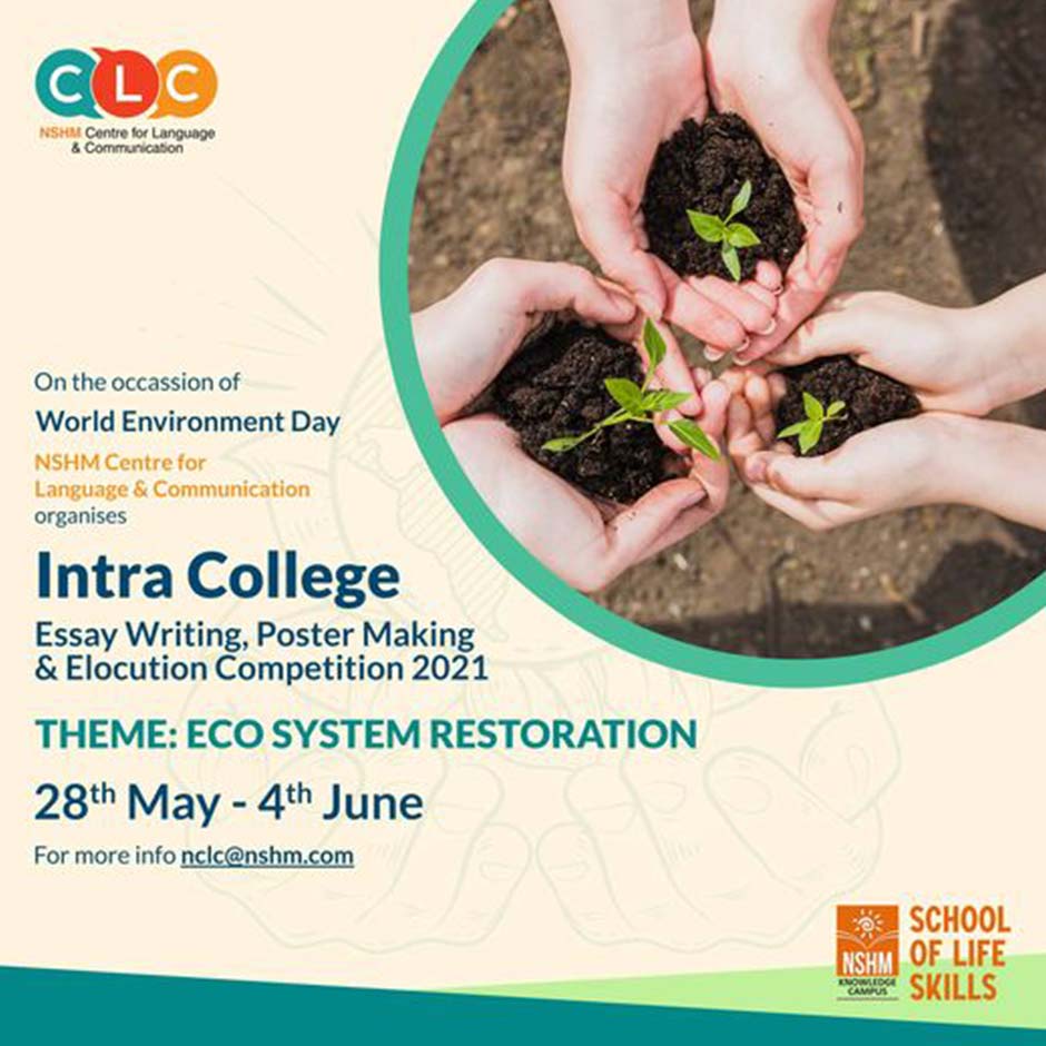 Intra College Essay Writing, Poster Making & Elocution Competition 2021