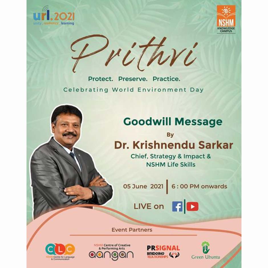 Prithvi Goodwill Message