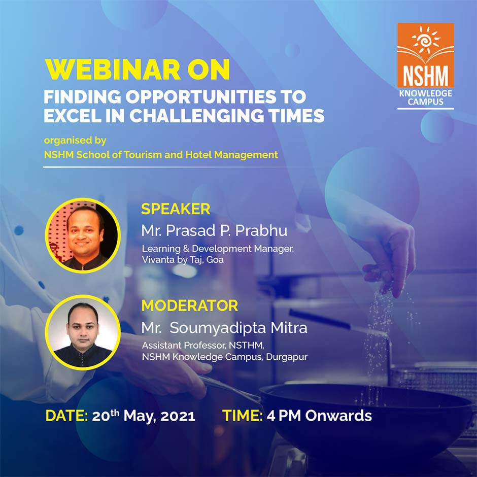 Webinar On Finding Opportunities To Excel In Challenging Times