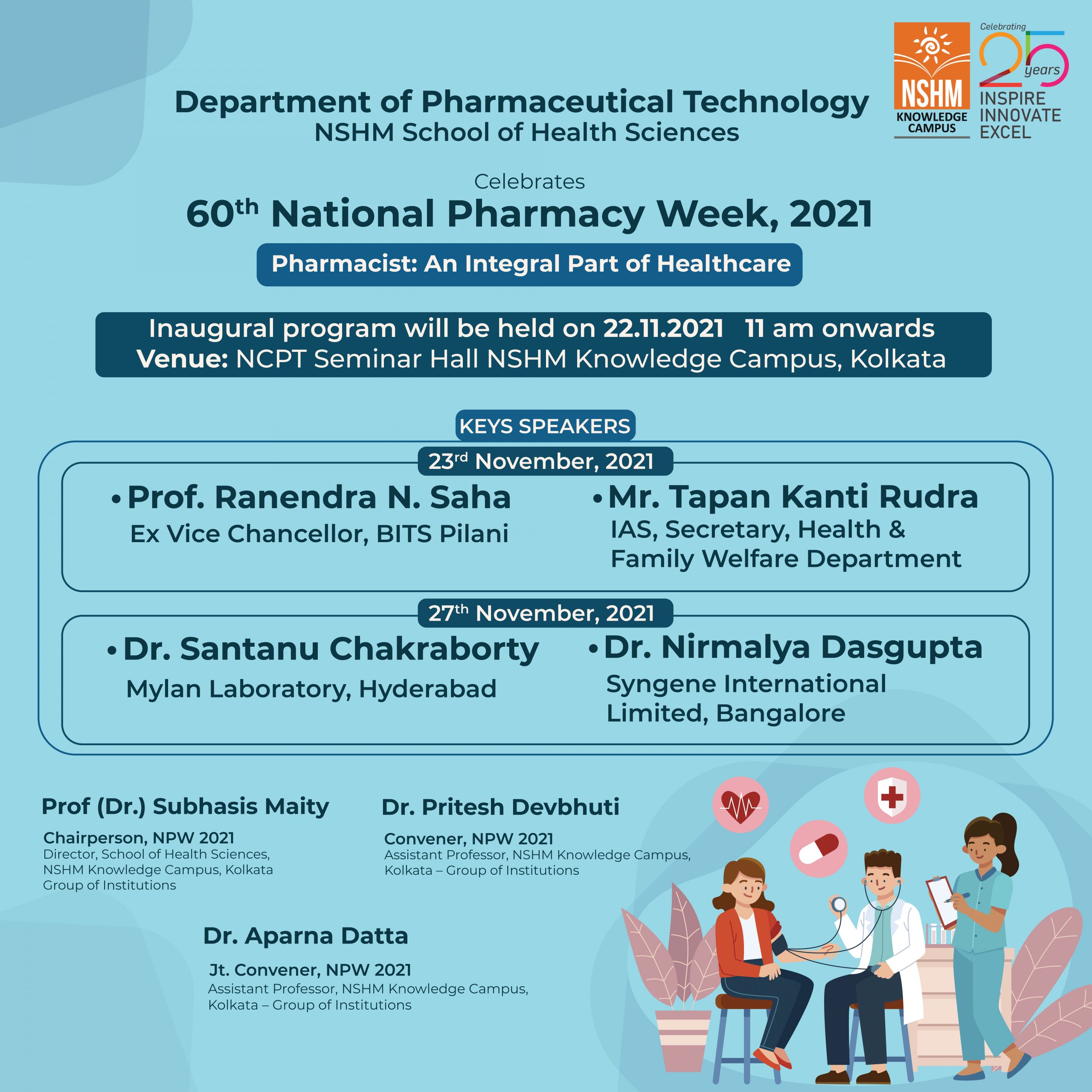 NSHM Celebrates 60th National Pharmacy Week, 2021