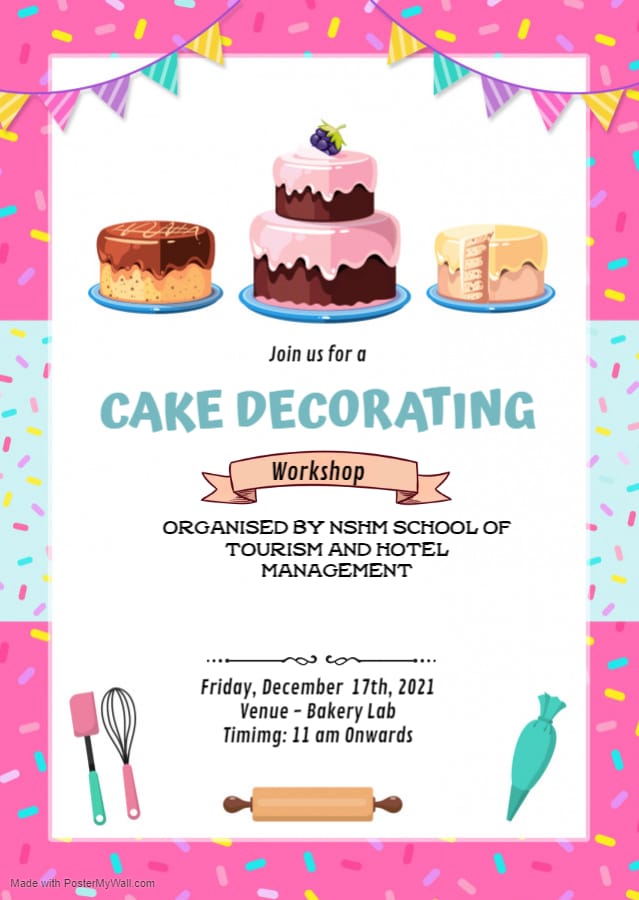Workshop on Cake Decorating