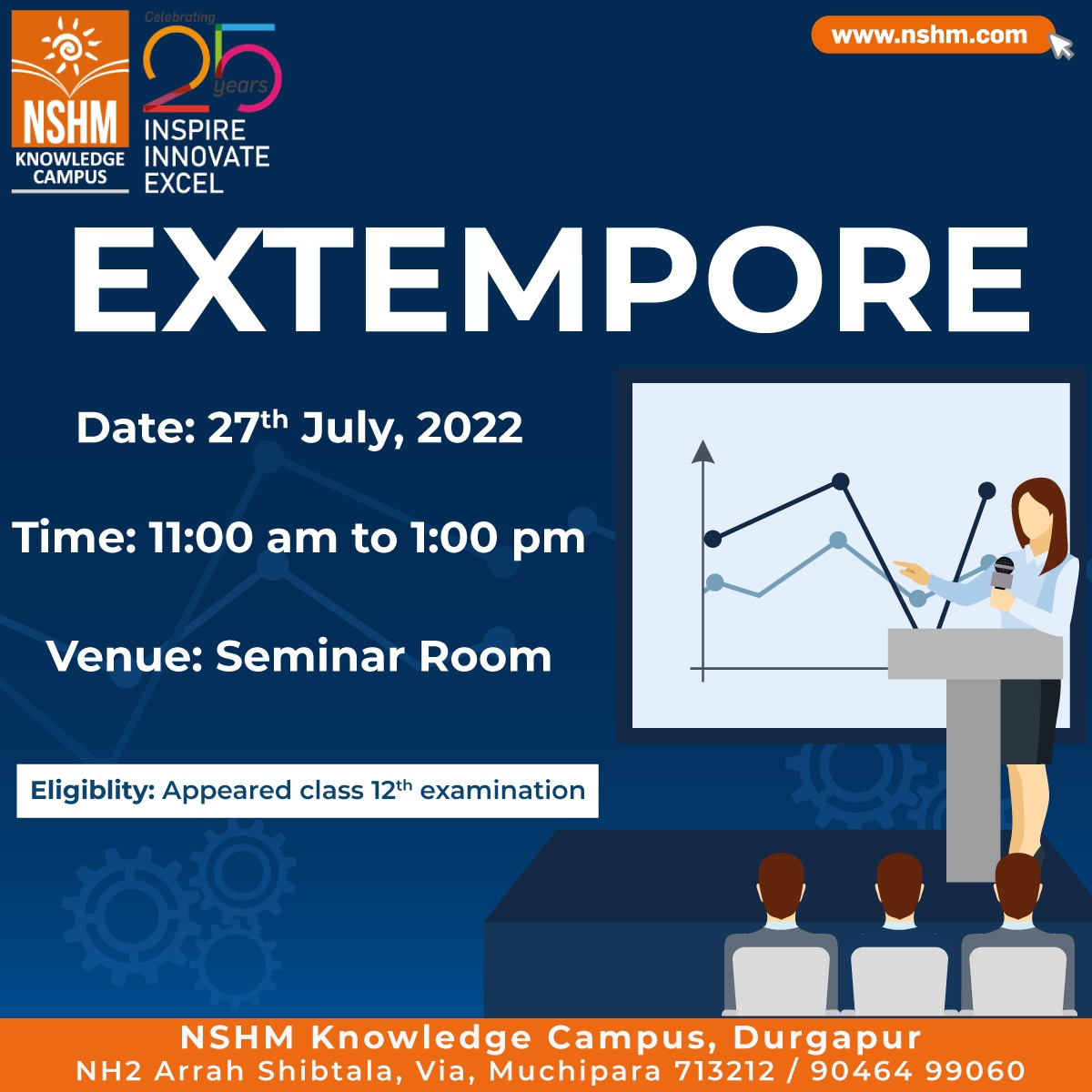Extempore 27th July 2022