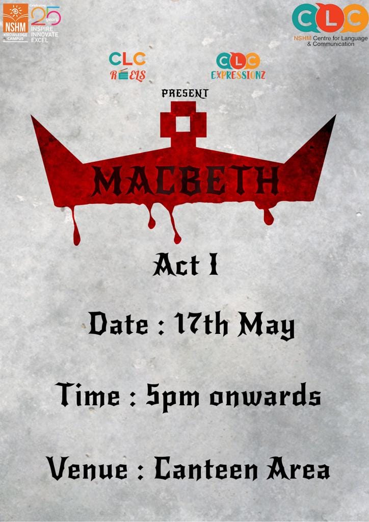 Macbeth Act1 – 17th May, 2022