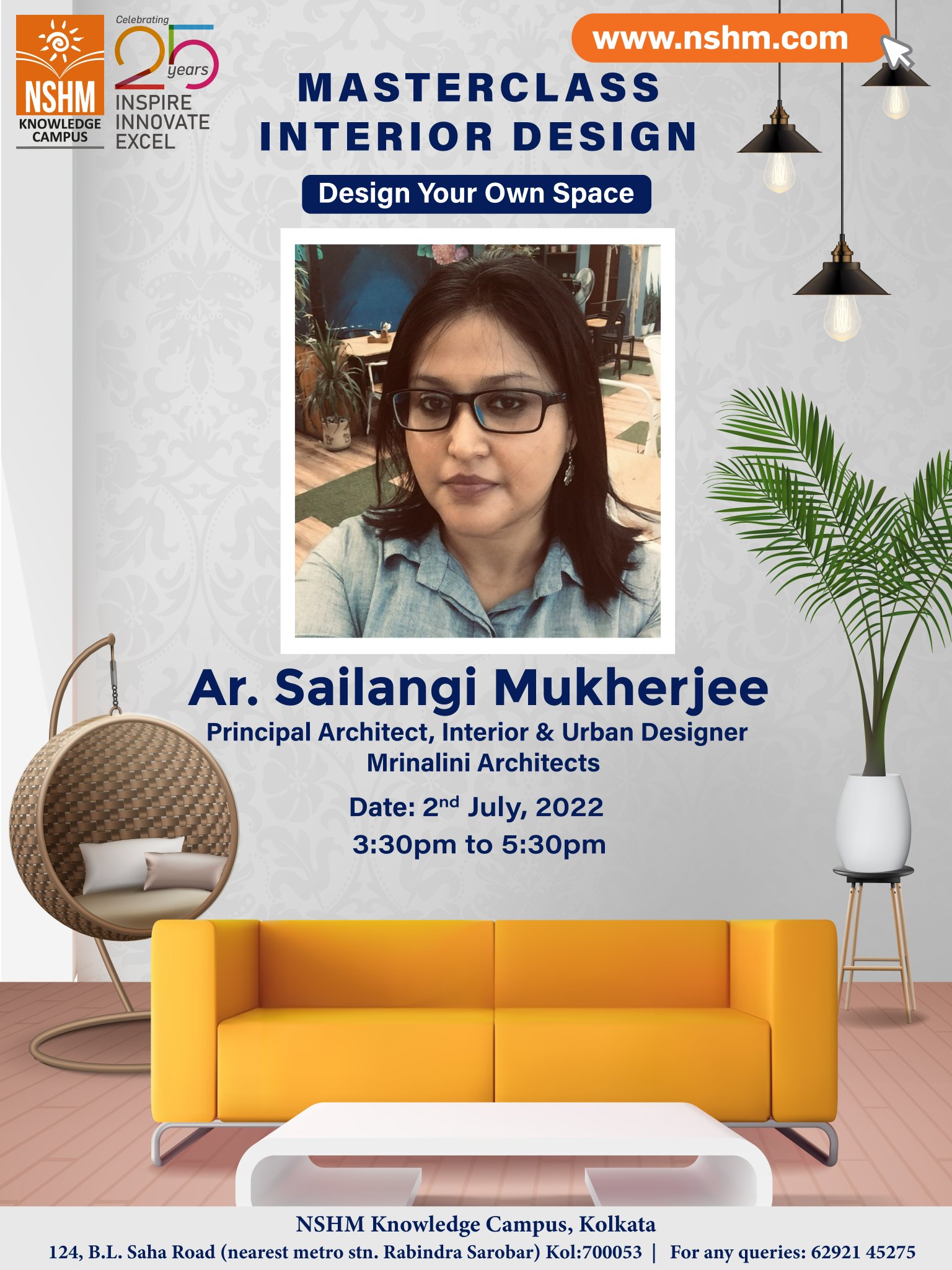 Masterclass on Interior Design by AR Sailangi Mukherjee