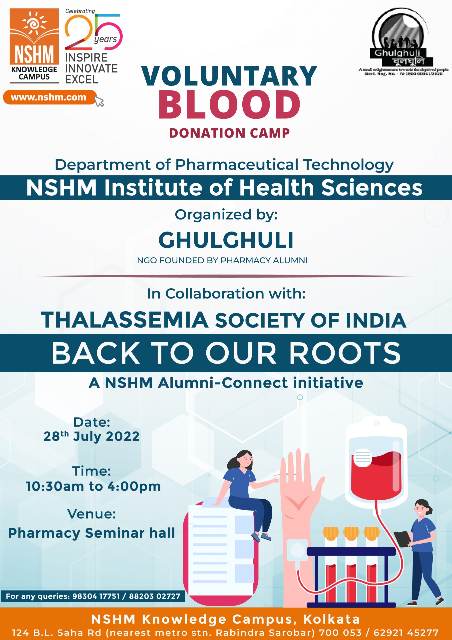 Blood donation camp 28th July 2022