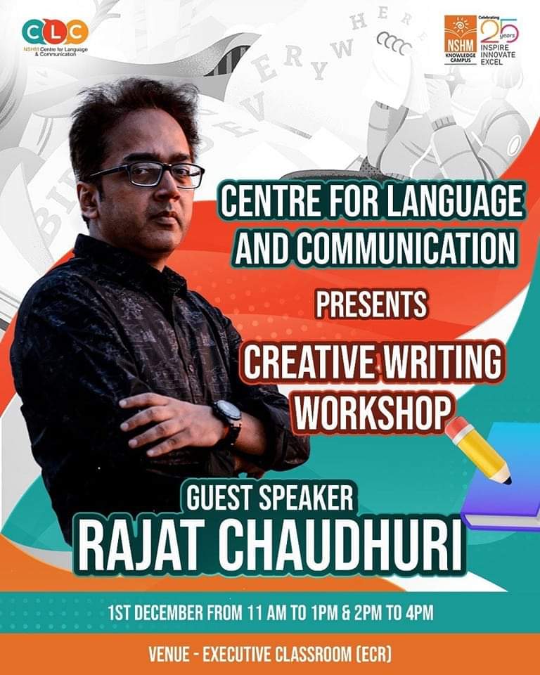 Creative Writing Workshop with Mr.Rajat Chaudhuri