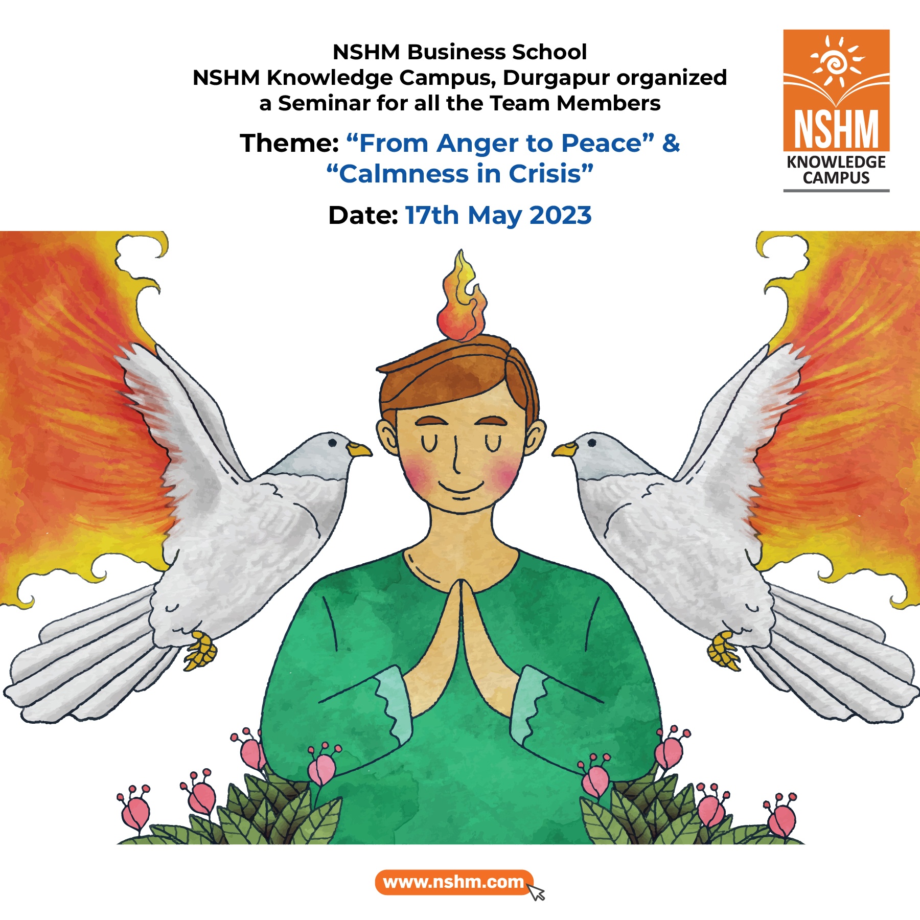 From Anger to Peace & Calmness in Crisis