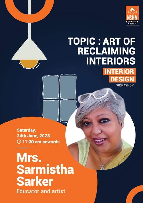 Workshop on Art of Reclaiming Interiors by NSHM Design School