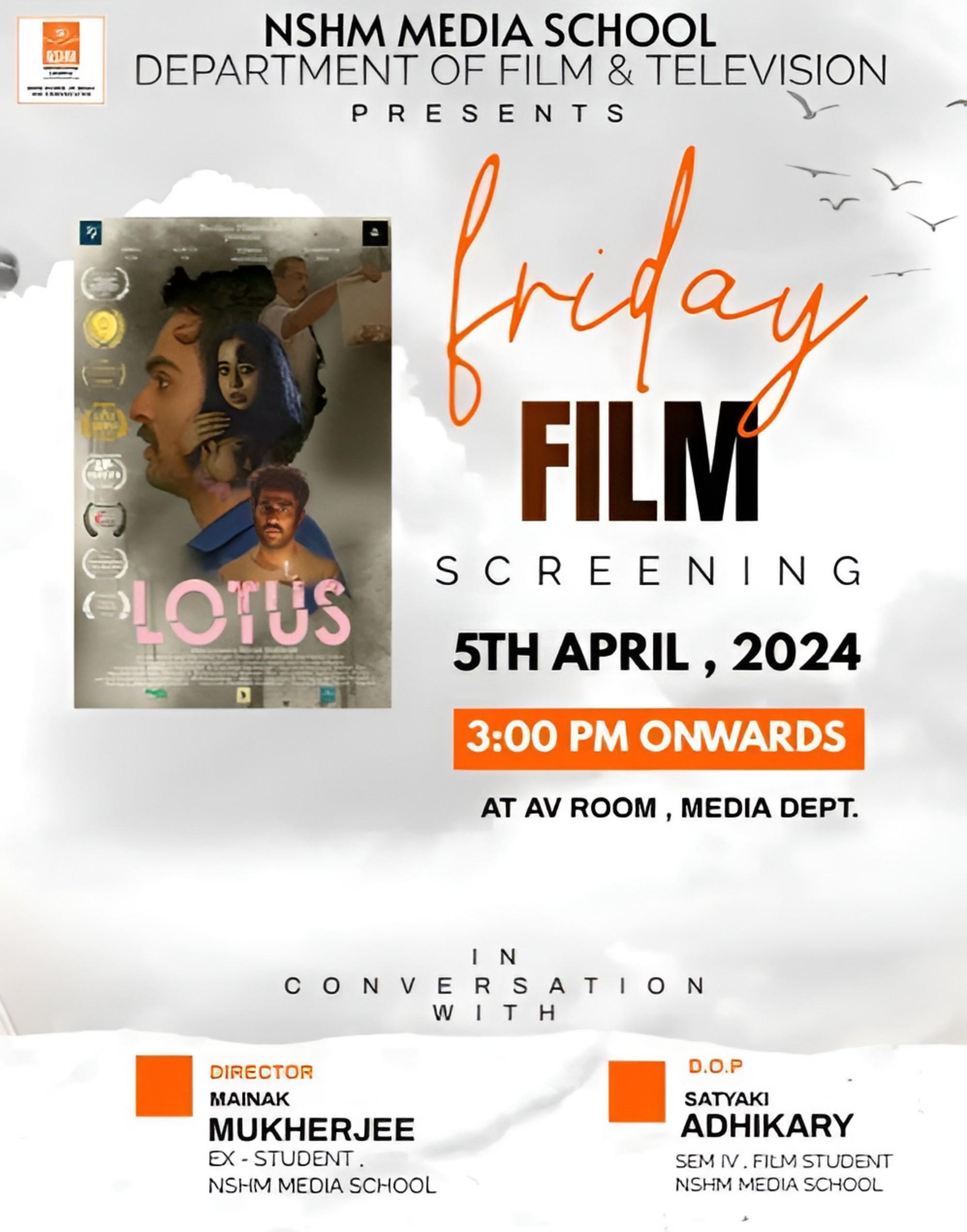 Friday Film Screening