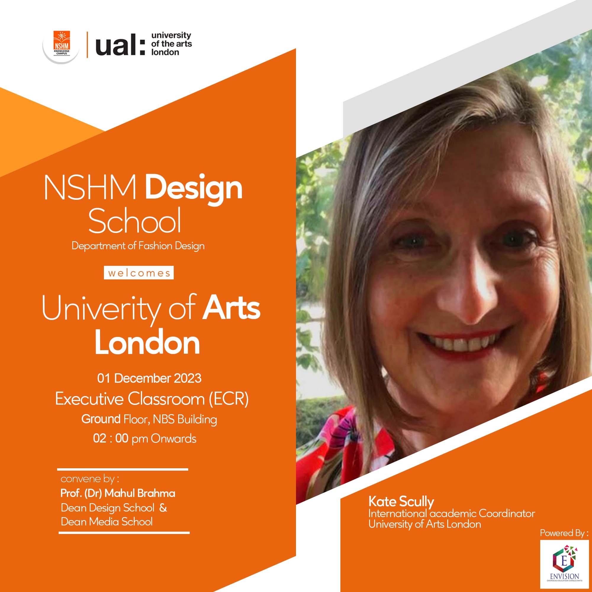 Visit from University of Arts London