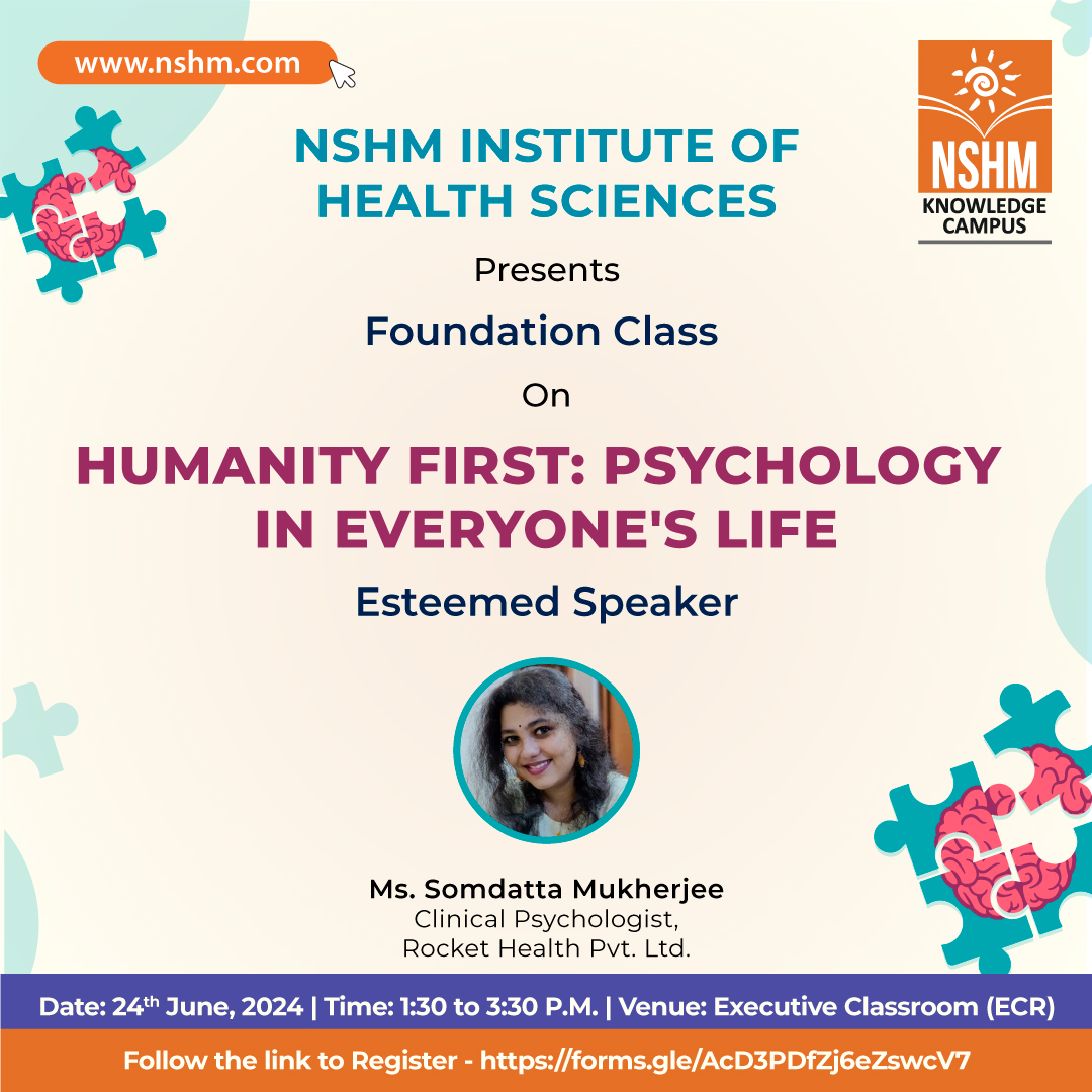 Foundation Class on Humanity First: Psychology in Everyone’s Life