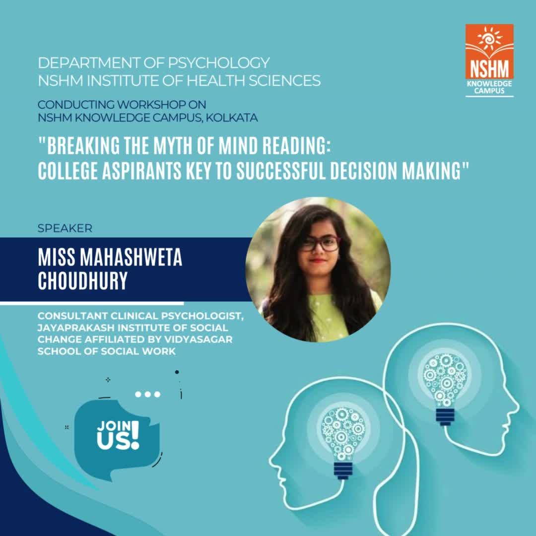 Workshop on Successful Decision Making for College Aspirants