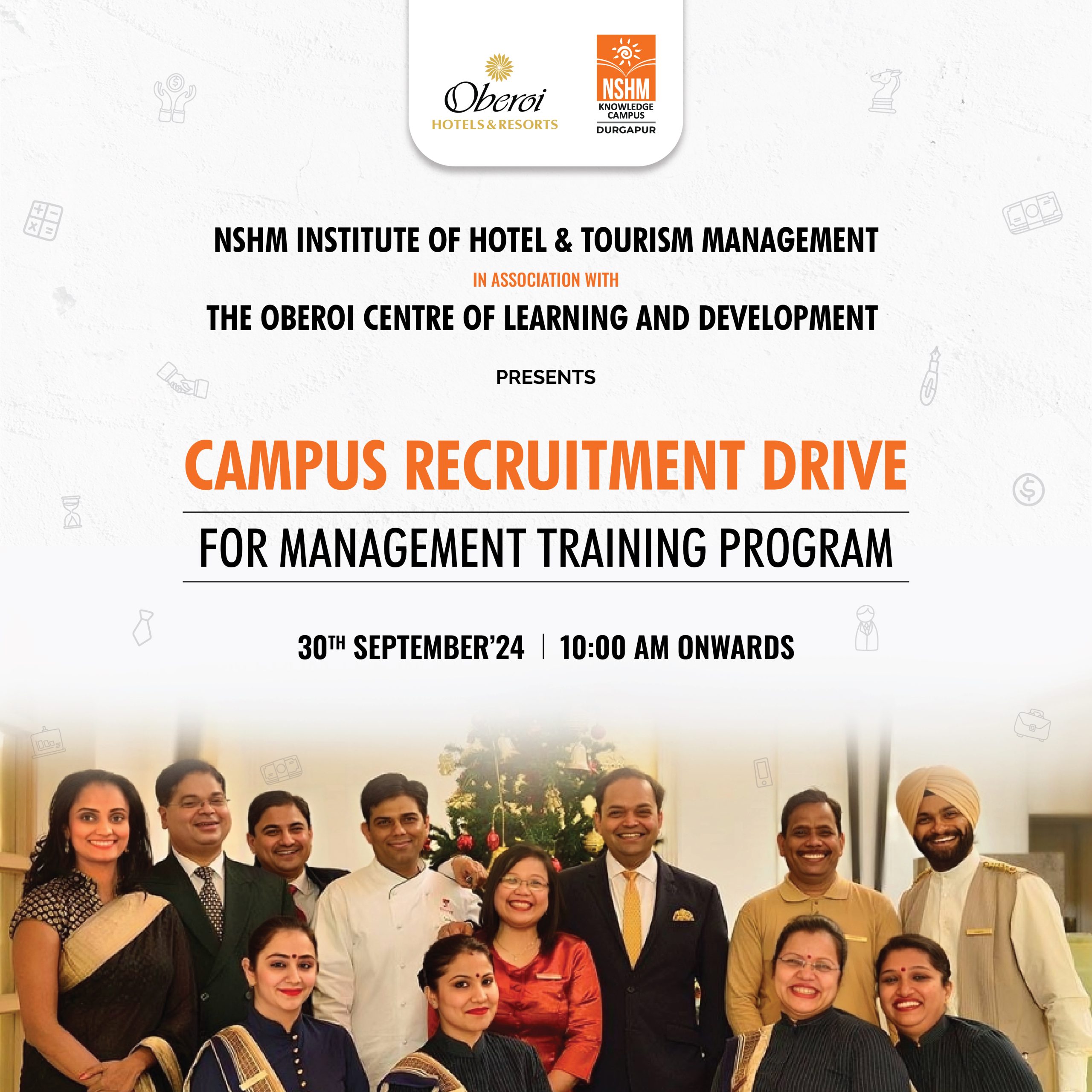 Campus Recruitment Drive for Management Training Programme